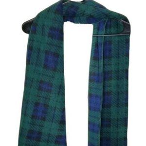 Scarf NWT Plaid Rectangle Men Green Black Blue